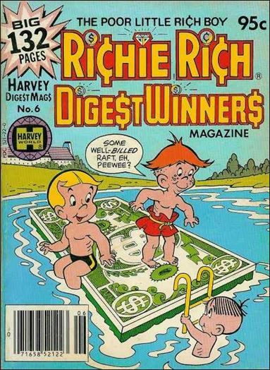 Richie Rich Digest Winners issue 6