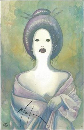 Kabuki (1997) issue 1-C DF Cover (signed by David Mack) 1/1200