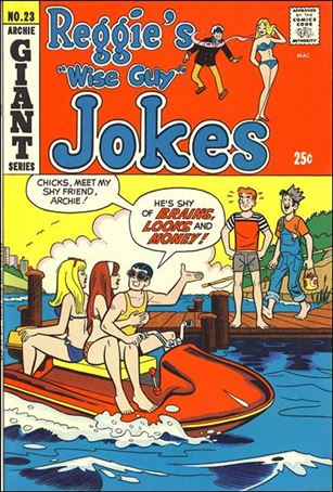 Reggie's Wise Guy Jokes issue 23