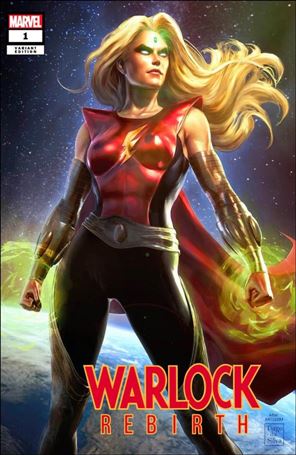 Warlock: Rebirth issue 1-E Tiago Da Silva Cover