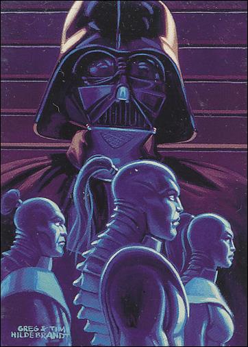 Star Wars: Shadows of the Empire (Base Set) card 56 Vader Uncovers Xizor's Secret Past