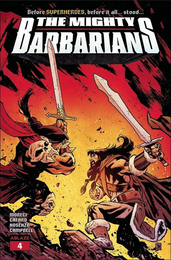 Mighty Barbarians issue 4 Justin Mason Cover