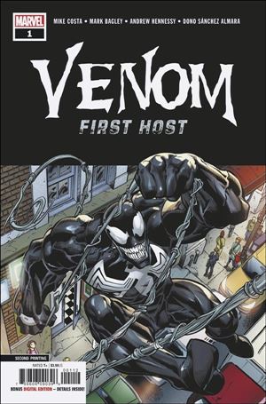 Venom: First Host issue 1-E Mark Bagley Cover (2nd Printing)