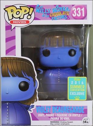 POP! Movies figure 331-B Violet Beauregarde Summer Convention Exclusive