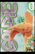 Beanie Babies Series 4 (Base Set) card 190 Goldie