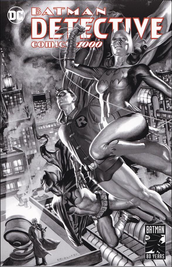 Detective Comics (1937) issue 1000-TB Rodolfo Migliari BuyMeToys Secret B&W Cover 1/1000