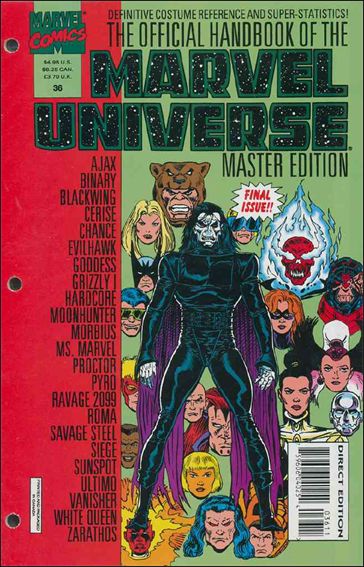 Official Handbook of the Marvel Universe: Master Edition issue 36