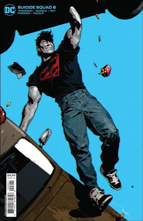 Suicide Squad (2021) issue 8-B Gerald Parel Cardstock Cover