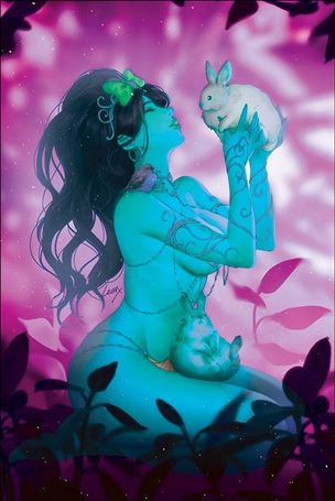 Dejah Thoris: Fairy Tales issue 1-J Leirix Li FOC Bonus Ultraviolet Virgin Cover