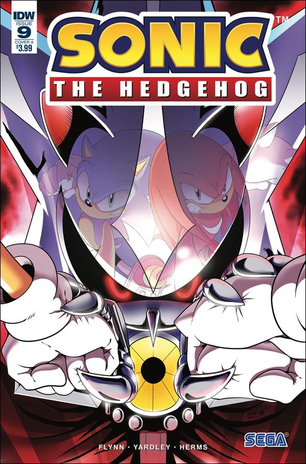 Sonic the Hedgehog (2018) issue 9 Lamar Wells Cover