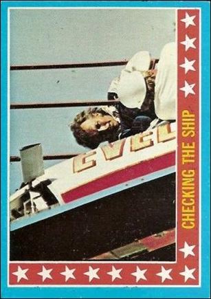 Evel Knievel (Base Set) card 43 Checking the Ship