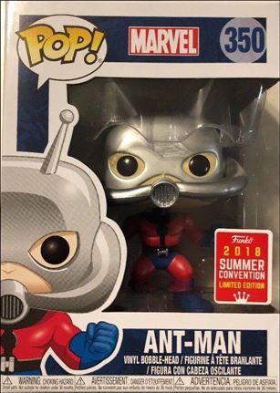 POP! Marvel figure 350-B Ant-Man (Classic) 2018 Summer Convention Exclusive