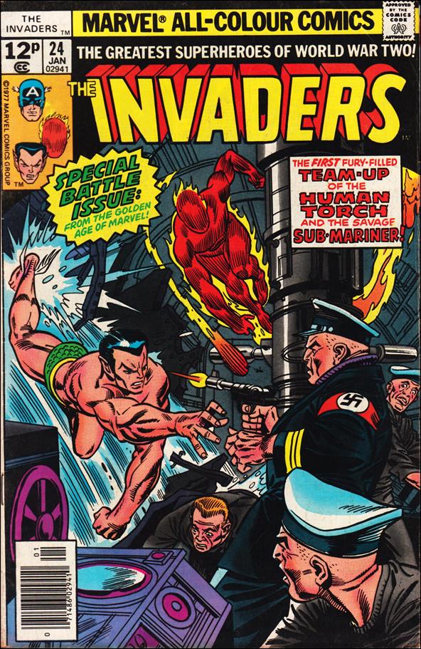 Invaders (1975) issue 24-B UK Price Cover