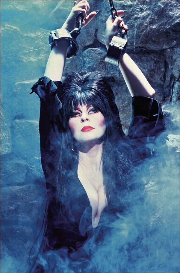 Elvira in Horrorland issue 5-K Elvira Virgin Photo Cover