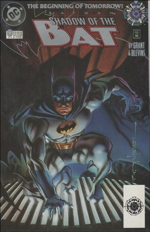 Batman: Shadow of the Bat issue 0-B Zero Hour Logo UPC