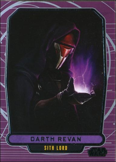 Star Wars Galactic Files (Base Set) card 187 Darth Revan Sith Lord
