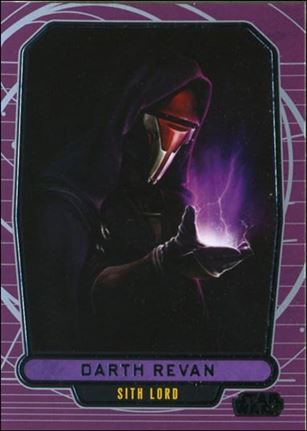 Star Wars Galactic Files (Base Set) card 187 Darth Revan Sith Lord
