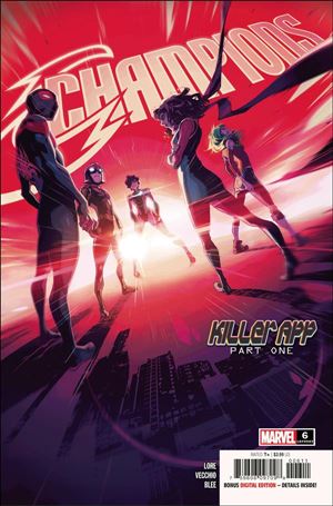 Champions (2020) issue 6 Toni Infante Cover