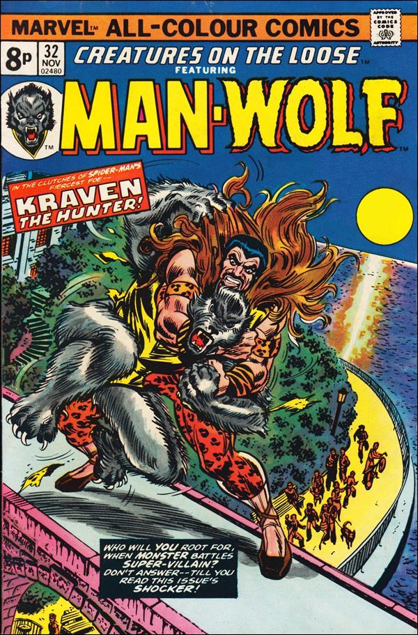 Creatures on the Loose issue 32-B UK Price Cover