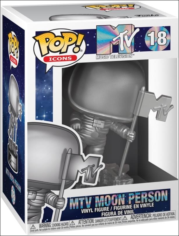 POP! Icons figure 18 MTV Moon Person