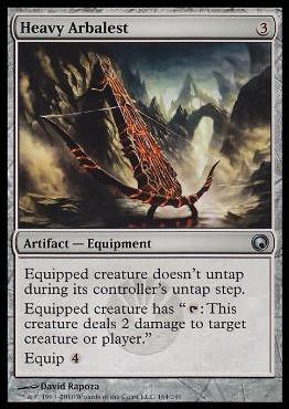 Magic the Gathering: Scars of Mirrodin (Base Set) card 164 Heavy Arbalest