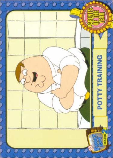 Family Guy Season Two (Base Set) card 64 Potty Training