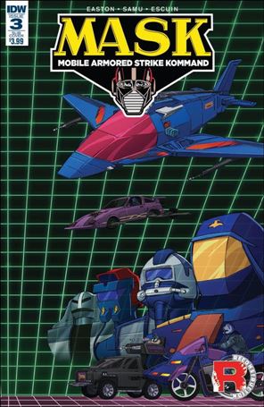 M.A.S.K.: Mobile Armored Strike Kommand issue 3-B Dan Schoening Subscription Cover