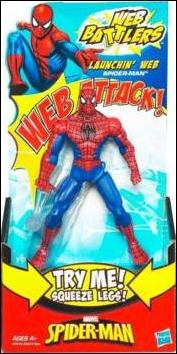 Spider-Man (Web Battlers) figure 1 Spider-Man (Launchin' Web)