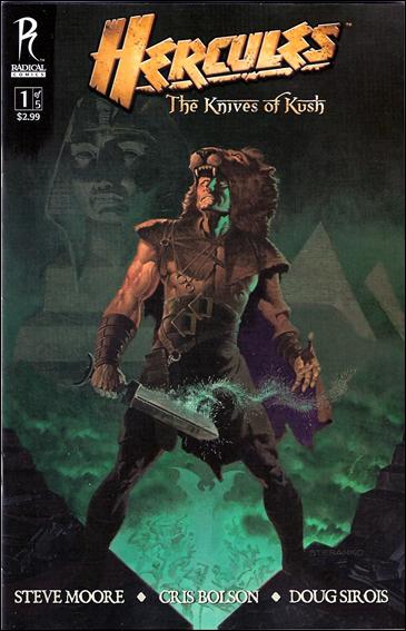 Hercules: The Knives of Kush issue 1 Jim Steranko Cover