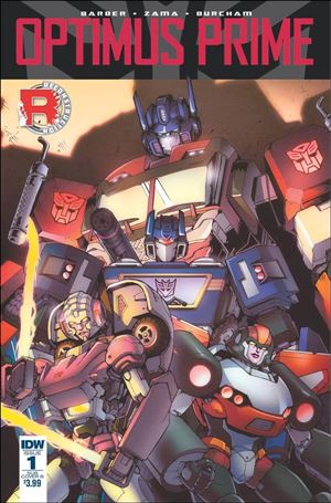 Optimus Prime issue 1-C Andrew Griffith Subscription Cover