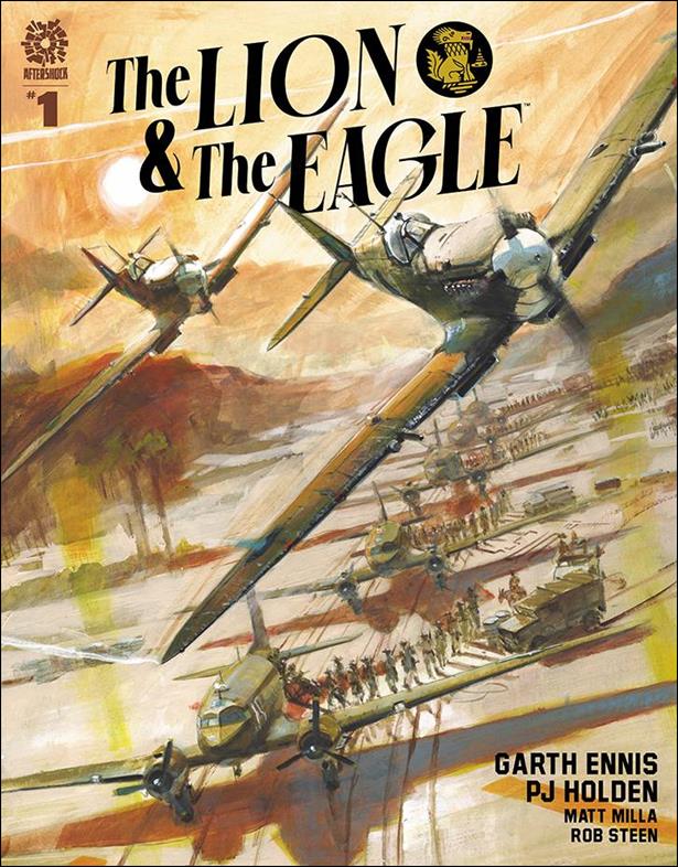 Lion & the Eagle issue 1-B Keith Burns 1:10 Cover