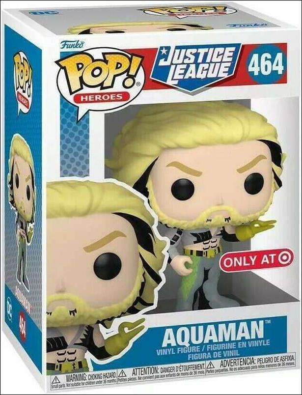 POP! Heroes figure 464 Aquaman Target Exclusive