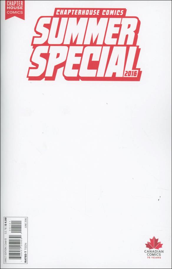 Chapterhouse Summer Special issue 2016-B Blank Cover