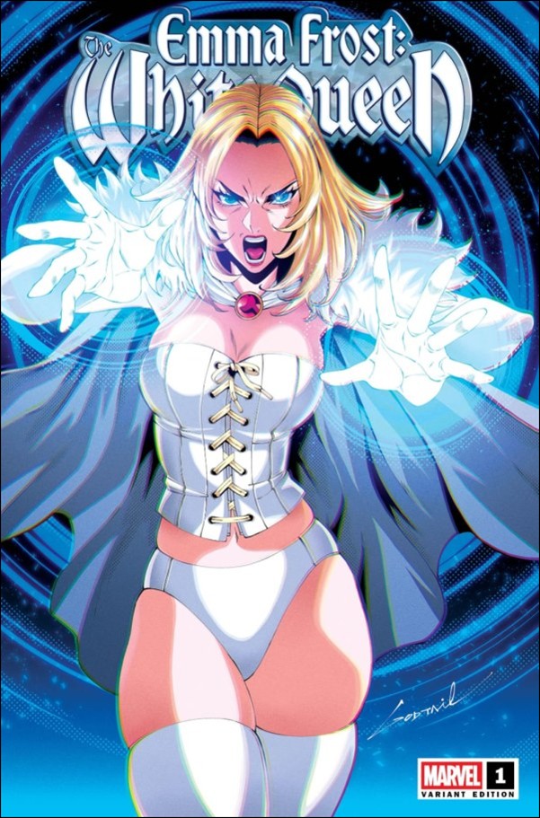 Emma Frost: The White Queen issue 1-K Retailer Con Exclusive Godtail Trade Dress Cover