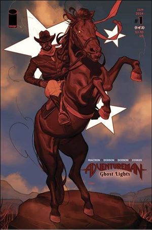 Adventureman: Ghost Lights issue 1-B Joshua Swayby Cover