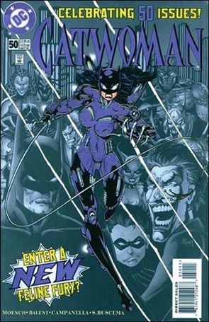 Catwoman (1993) issue 50 Embossed Cover