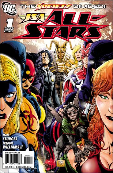 JSA All-Stars issue 1 Freddie E. Williams II Cover