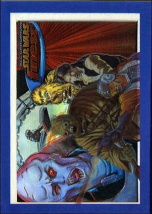 Star Wars Finest (Promo) card nn1-B Chromium Split Level - Refractor Version