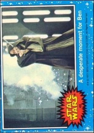 Star Wars: Series 1 (Base Set) card 46 A desperate moment for Ben