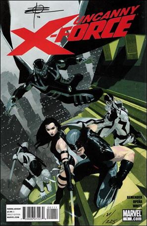 Uncanny X-Force (2010) issue 1-J Dynamic Forces (Signed by Rick Remender) 1/225