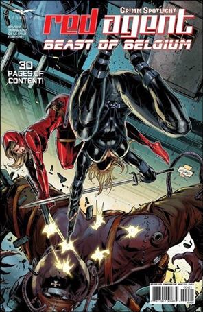 Grimm Spotlight: Red Agent - Beast of Belgium issue 1-C Derlis Santacruz Cover