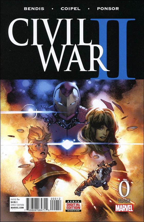 Civil War II issue 0-F Olivier Coipel Cover (2nd Printing)