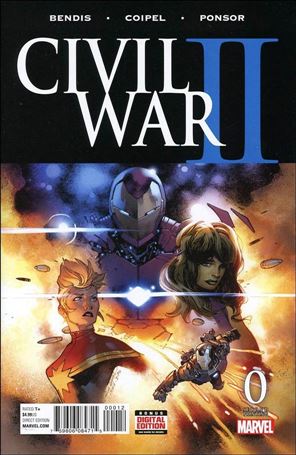 Civil War II issue 0-F Olivier Coipel Cover (2nd Printing)
