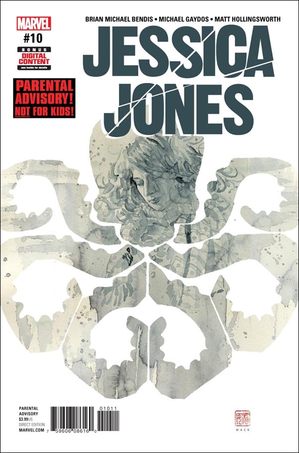 Jessica Jones (2016) issue 10 David Mack Cover