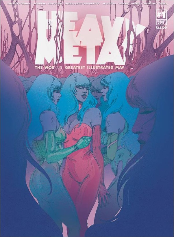 Heavy Metal (2025) issue 1-E Janevsky Cover