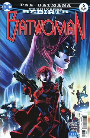 Batwoman (2017) issue 6 Eddy Barrows Cover