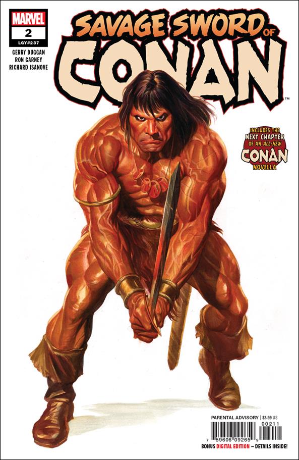 Savage Sword of Conan (2019) issue 2 Alex Ross Cover