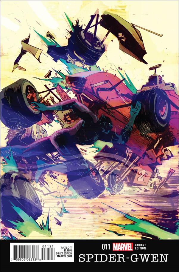 Spider-Gwen (2015/12) issue 11-B Paul Pope Black Panther Cover
