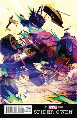 Spider-Gwen (2015/12) issue 11-B Paul Pope Black Panther Cover