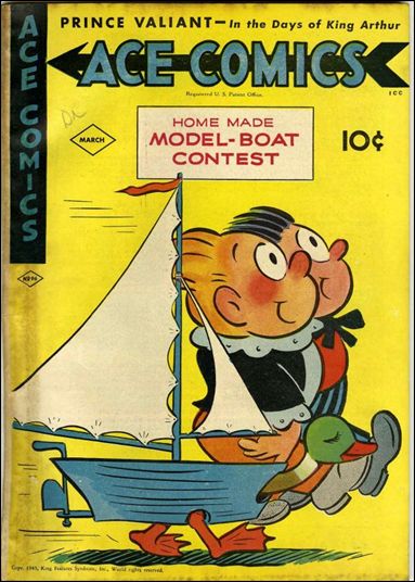 Ace Comics issue 96 Katzenjammer Kids Model Boat Contest